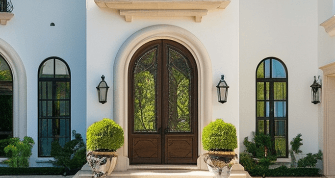 arch-double-door
